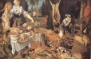Frans Snyders Pieter cornelisz van ryck Kitchen Scene (mk14) Germany oil painting artist